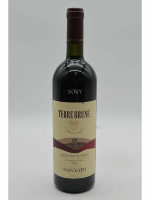 Cantina Santadi Carignano Del Sulcis Terre Brune, 2006