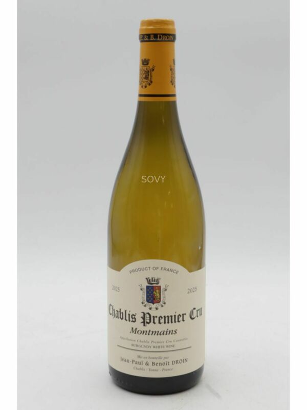 Jean Paul Droin Chablis Montmains 1er Cru, 2025