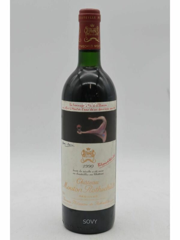 Chateau Mouton Rothschild, 1990