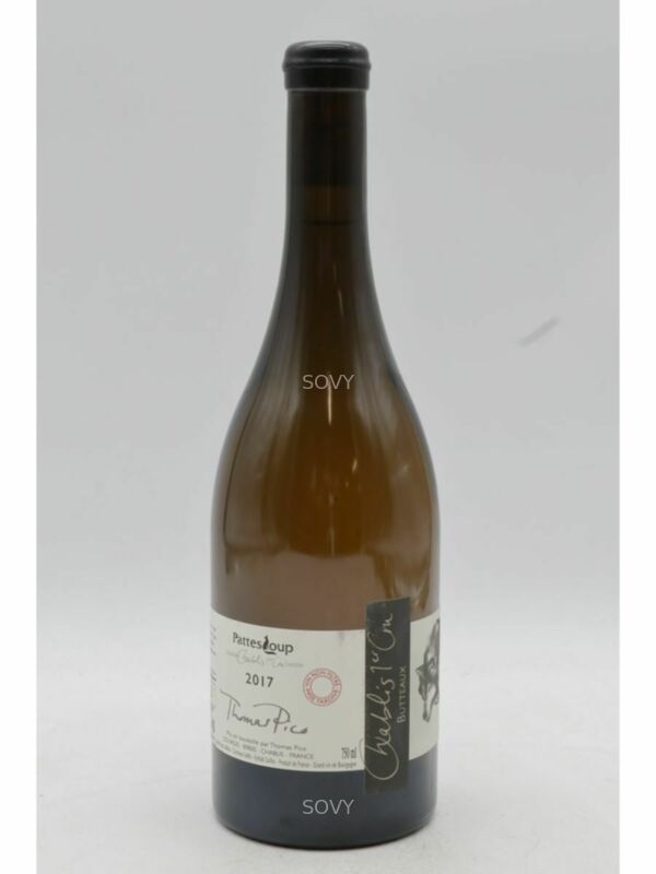 Pattes Loup Butteaux Mise Tardive Chablis 1er Cru, 2017