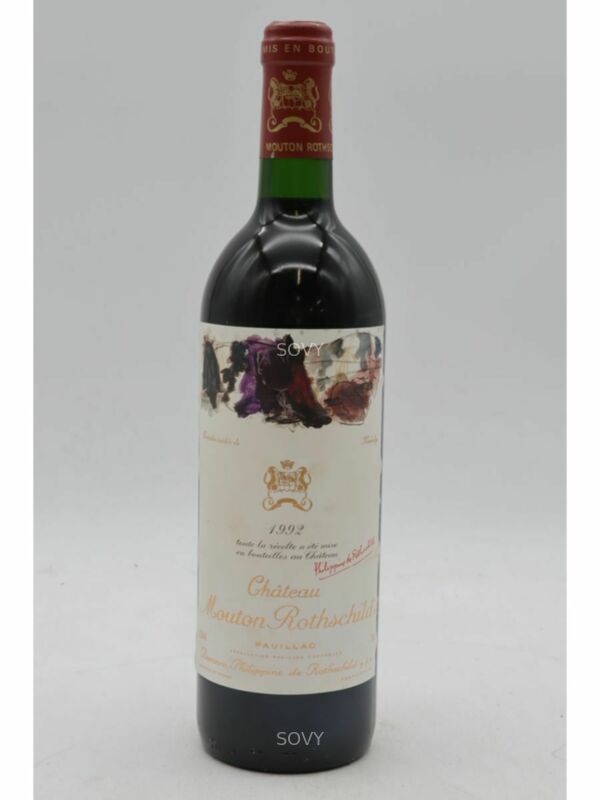 Chateau Mouton Rothschild, 1992