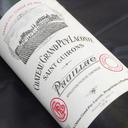 Chateau Grand Puy Lacoste, 1984 , ↓ 716.0 法國紅葡萄酒, 售罄