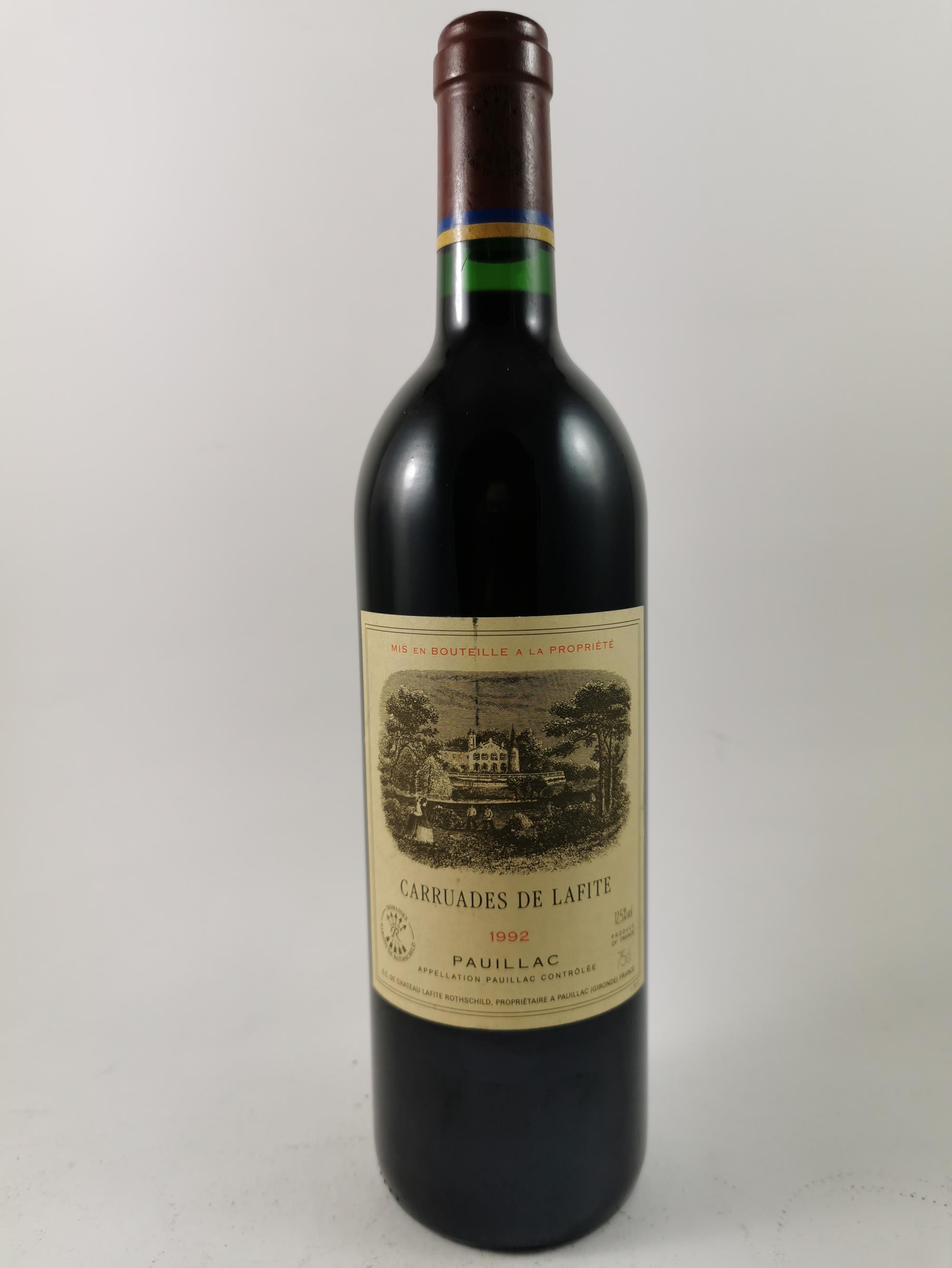 Chateau Lafite Rothschild, Carruades De Lafite Rothschild, 1992