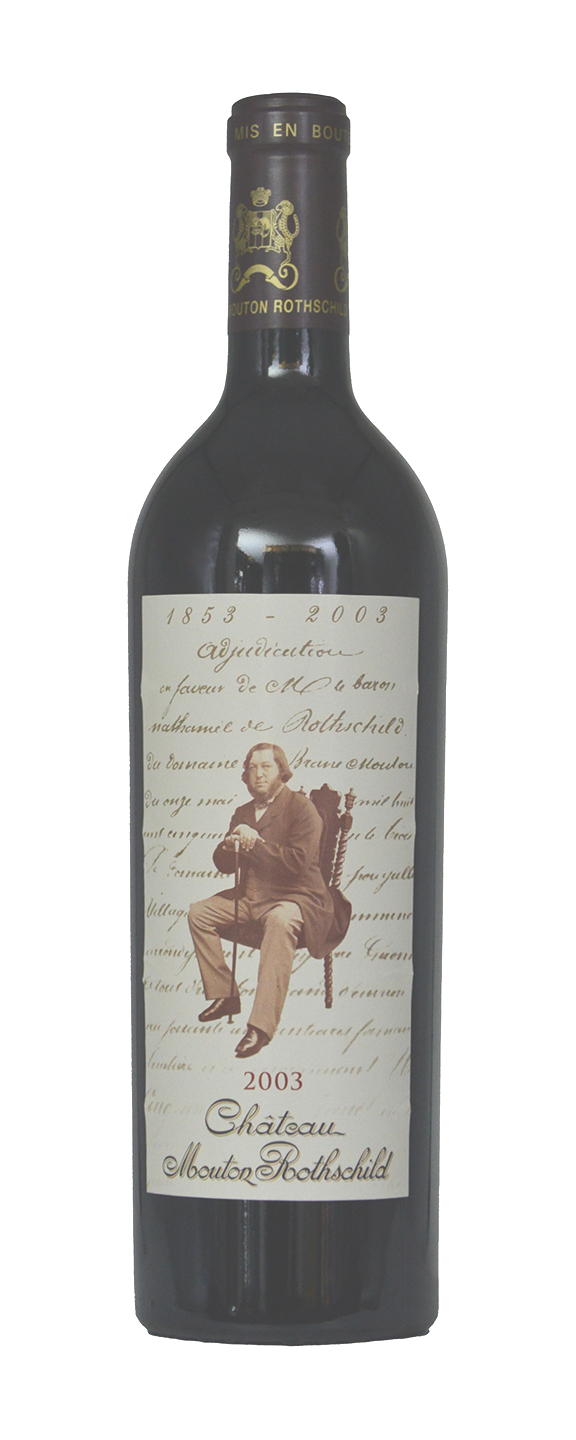 Chateau Mouton Rothschild, 2003 , ↓ 5119.0 法國紅葡萄酒, 售罄