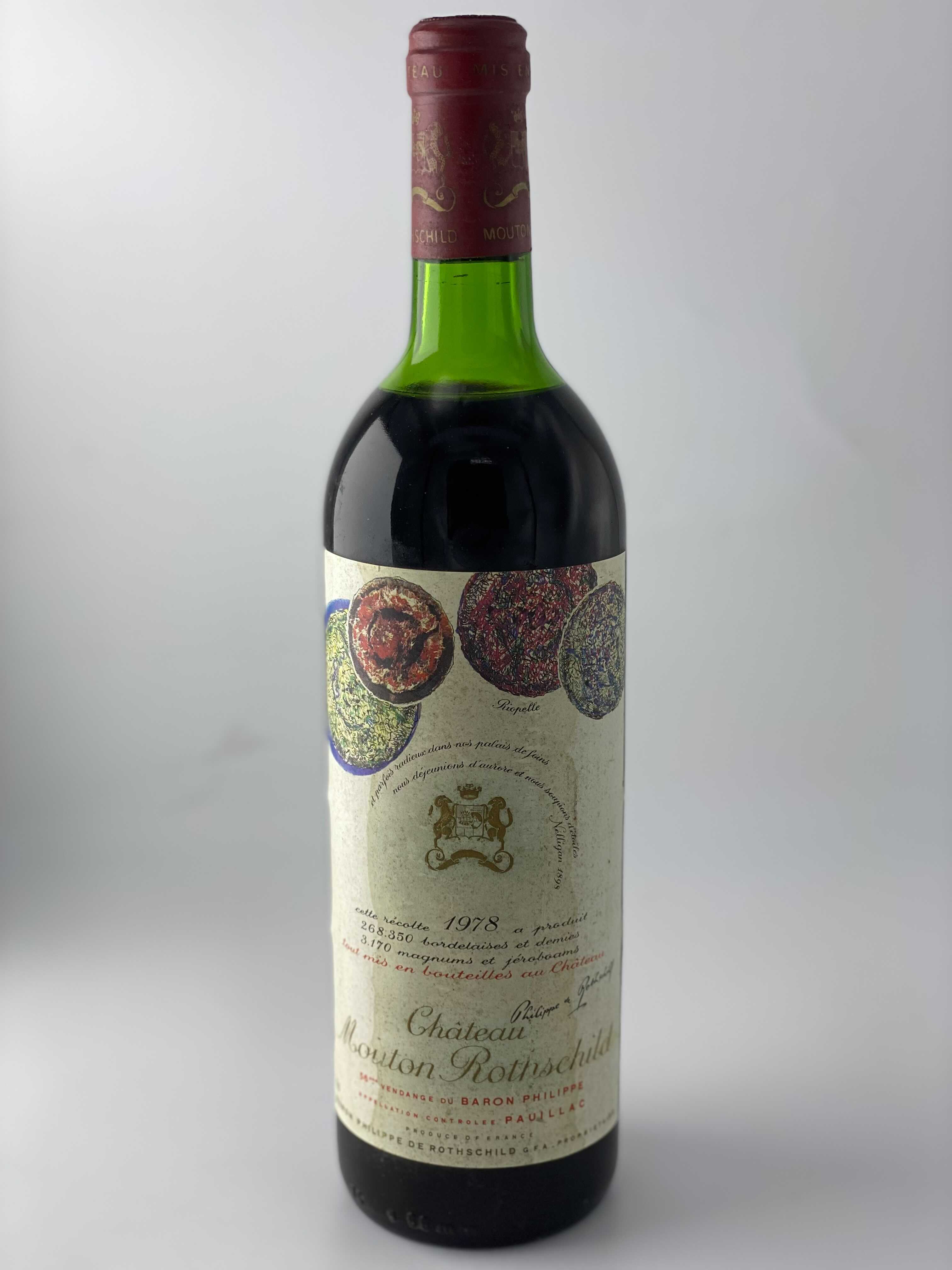 Chateau Mouton Rothschild 1978