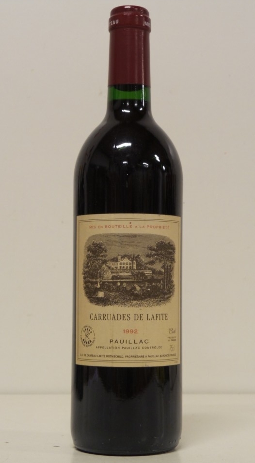 Chateau Lafite Rothschild, Carruades De Lafite Rothschild, 1992