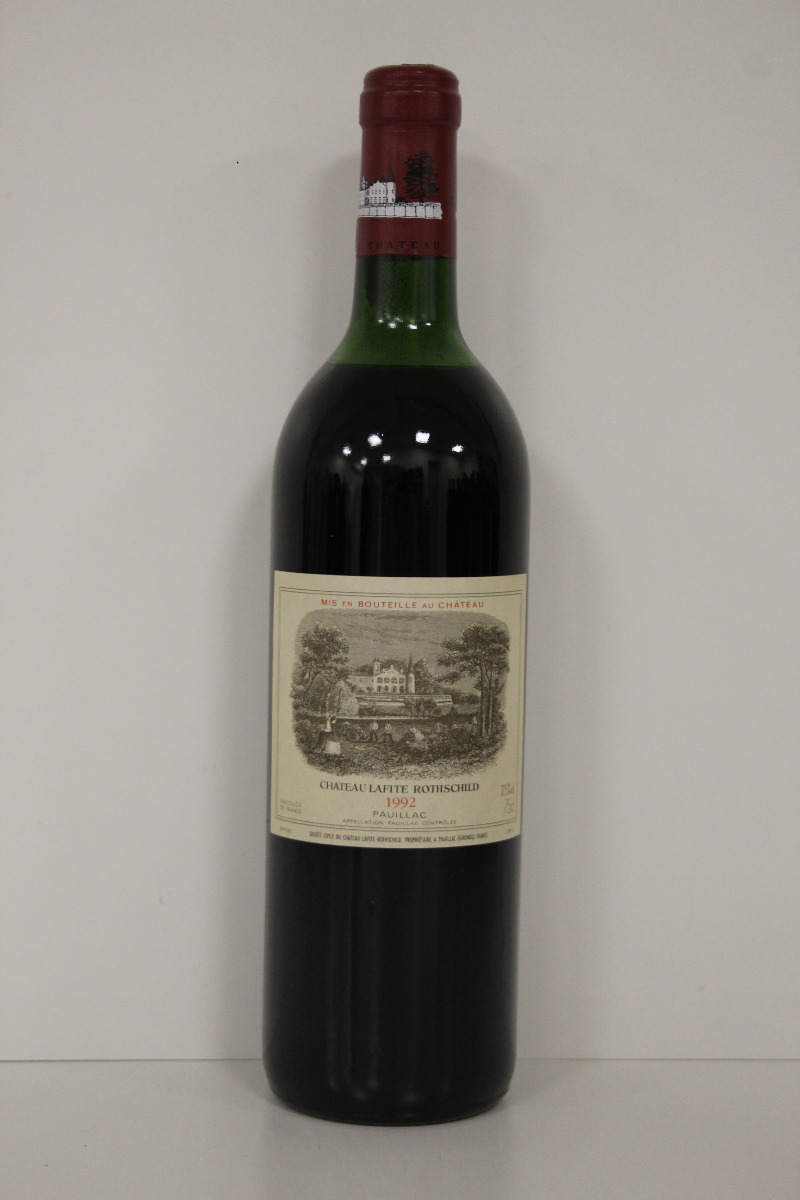 Chateau Lafite Rothschild, 1992 , ↓ 5152.0 法國紅葡萄酒- Sovy