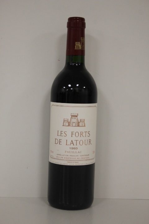 Chateau Latour, Les Forts De Latour, 1993 , ↓ 1762.0 法國紅葡萄酒