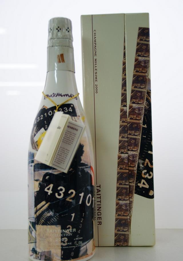 Taittinger, Collection Rauschenberg, 2000 , ↓ 1698.0 法國香檳酒