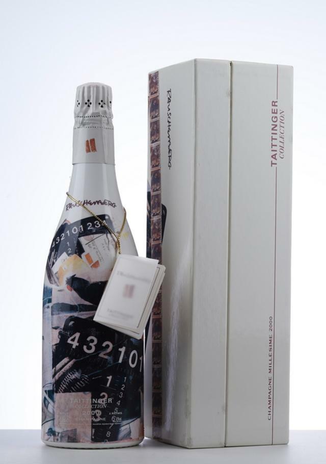 Taittinger, Collection Rauschenberg, 2000 , ↓ 2584.0 法國香檳酒