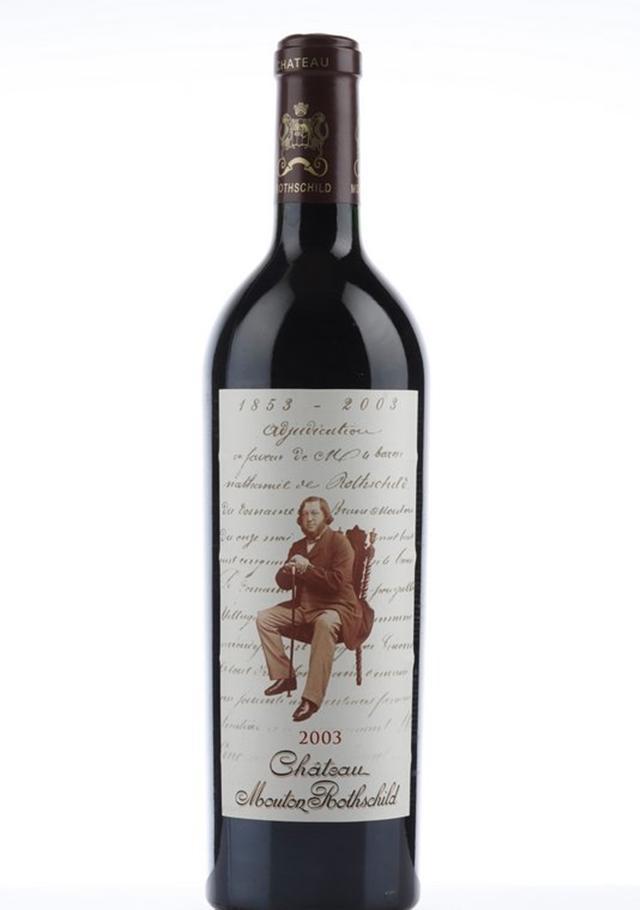 Chateau Mouton Rothschild, 2003 , ↓ 4660.0 法國紅葡萄酒, 售罄