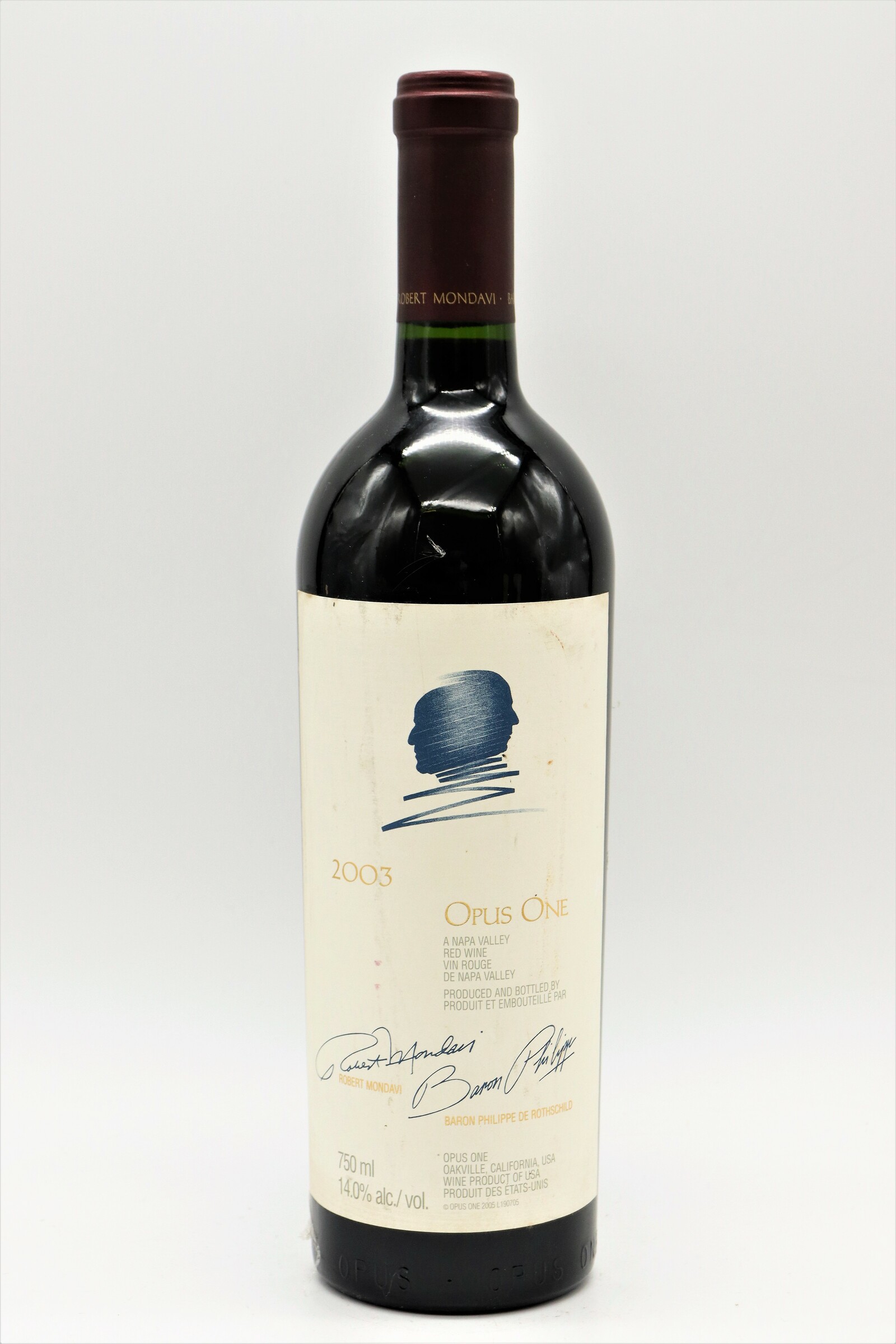 Opus One, 2003 , ↓ 3901.0 美國紅葡萄酒, 售罄- Sovy 老酒市集--酒商