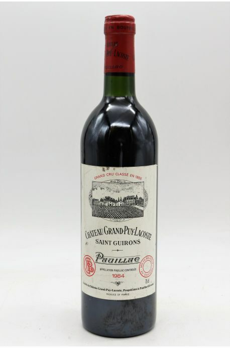 Chateau Grand Puy Lacoste, 1984 , ↓ 737.0 法國紅葡萄酒, 售罄