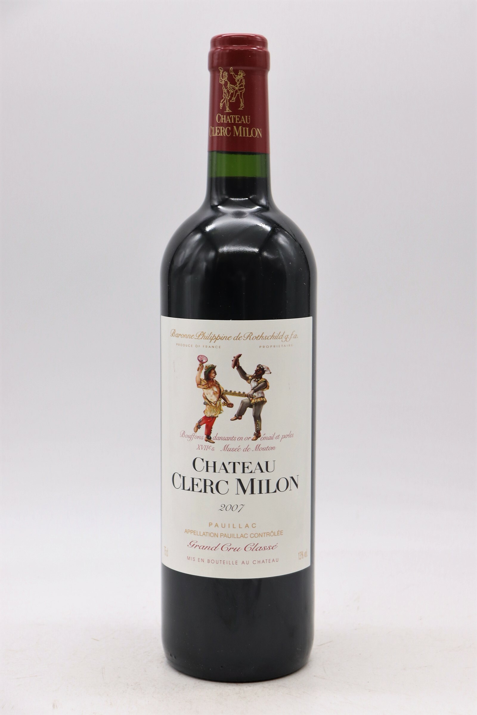 Chateau Clerc Milon, 2007 , ↓ 913.0 法國紅葡萄酒, 售罄- Sovy 老酒