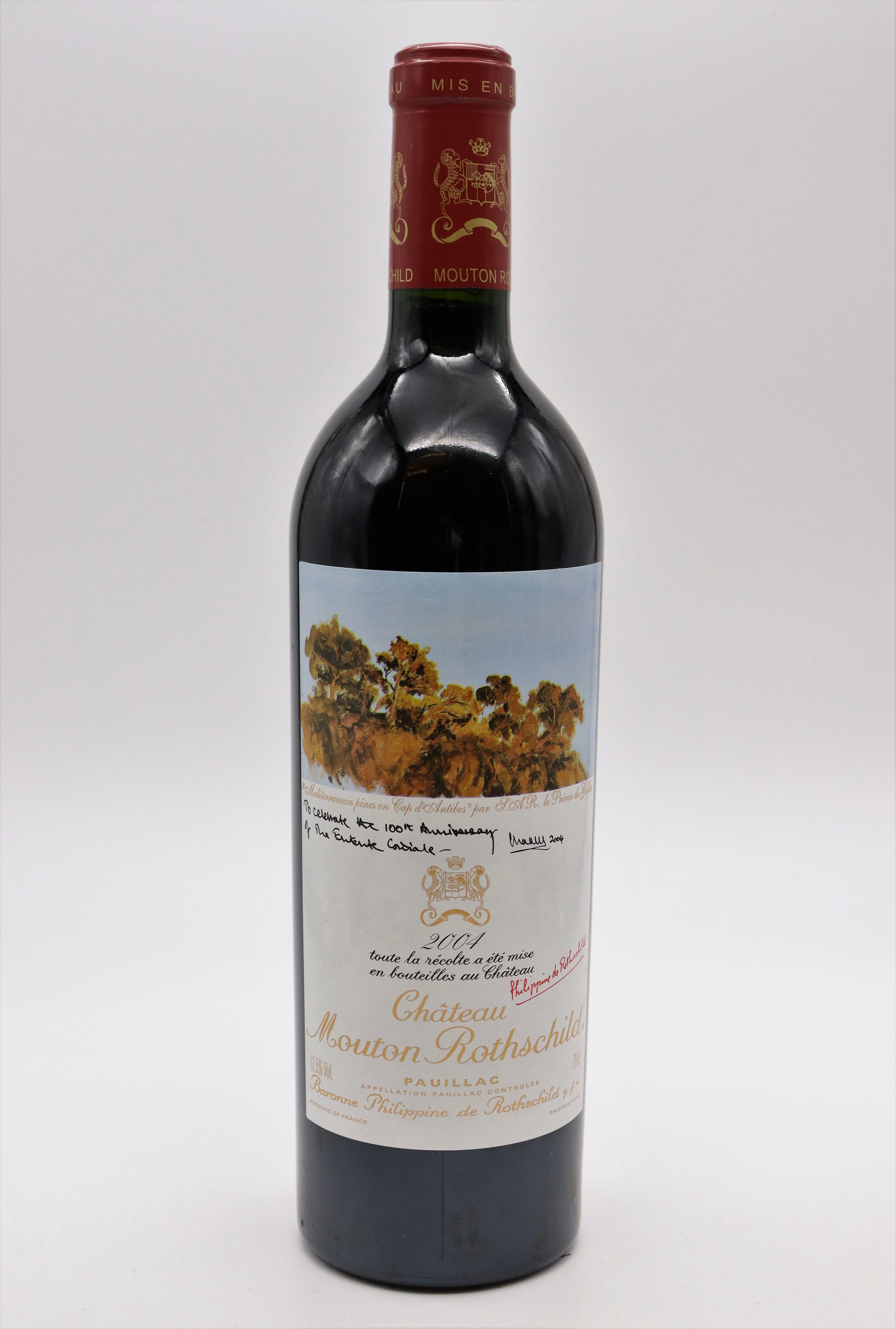 Chateau Mouton Rothschild, 2004 , ↓ 4399.0 法國紅葡萄酒, 售罄