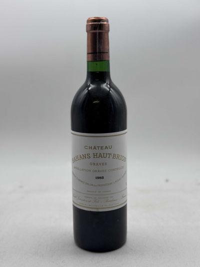 Chateau Haut Brion Chateau Bahans Haut Brion, 1982