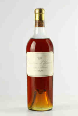 Chateau D'yquem 1908