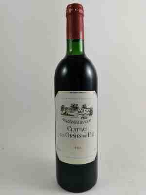 Chateau Les Ormes-de-pez 1986