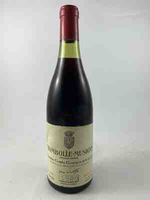 Comte Georges De Vogue Chambolle Musigny 1980