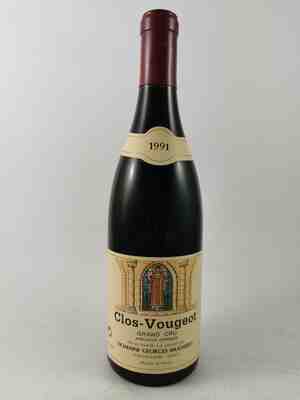 Georges Mugneret Clos De Vougeot Grand Cru 1991