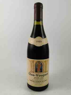 Georges Mugneret Clos De Vougeot Grand Cru 1989