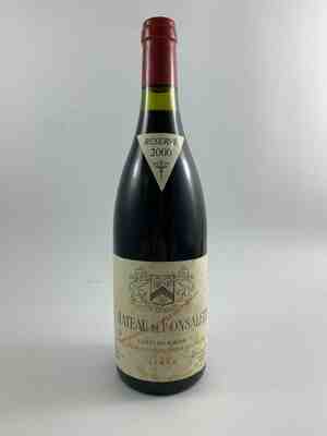 Rayas Chateau De Fonsalette Reserve Syrah 2000