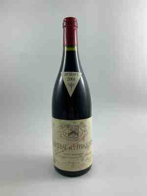 Rayas Chateau De Fonsalette Reserve Syrah 2001