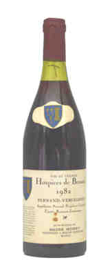 Andre Morey , Hospices De Beaune Pernand-vergelesses 1er Cru Cuvee Rameau-lamarosse , 1982