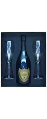 Moet & Chandon Dom Perignon Brut Vintage With Glass Set 1998