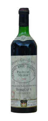 Chateau Haut Batailley 1961