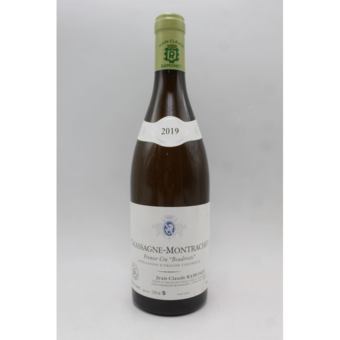 Jean Claude Ramonet Boudriotte Blanc Chassagne Montrachet 1er Cru 2019