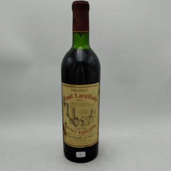 Chateau Haut Lavallade 1971