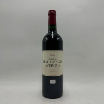 Chateau Lynch Bages Haut Bages Averous 2006