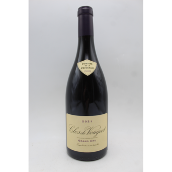 De La Vougeraie Clos Vougeot Grand Cru 2021