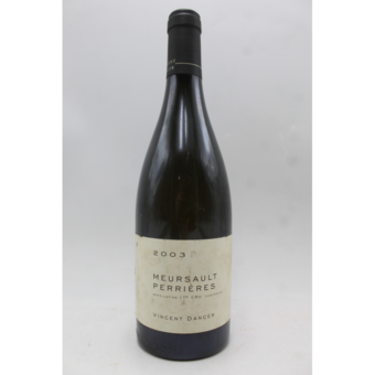 Vincent Dancer Meursault Perrieres 1er Cru 2003