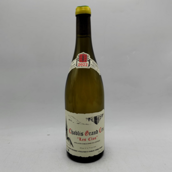 Vincent Dauvissat Chablis Les Clos Grand Cru 2022