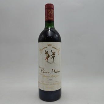 Chateau Clerc Milon 1989