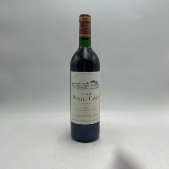 Chateau Pontet Canet 1987