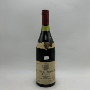 Drouhin Laroze Gevrey Chambertin 1 Er Cru 1981