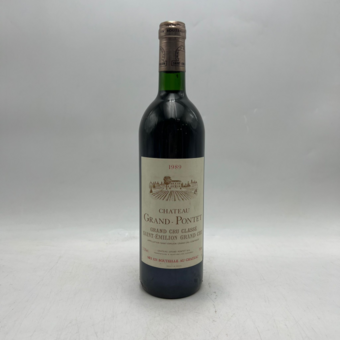 Chateau Grand Pontet 1989