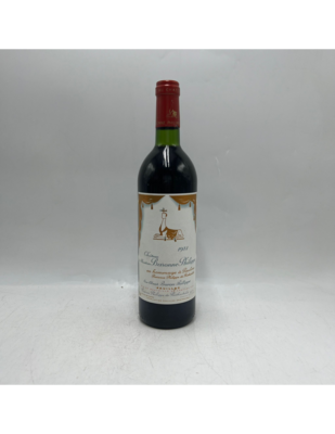 Chateau Mouton Baronne Philippe 1981