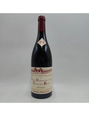 Michel Gros Vosne Romanee Clos Des Reas 1er Cru 2012