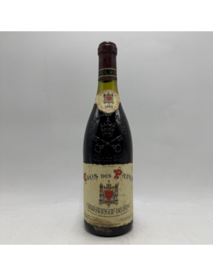 Clos Des Papes Chateuneuf Du Pape Blanc 1984