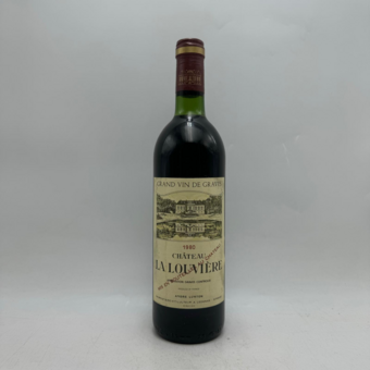 Chateau La Louviere 1980