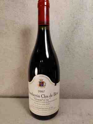 Robert Groffier Chambertin Clos De Beze Grand Cru 2007