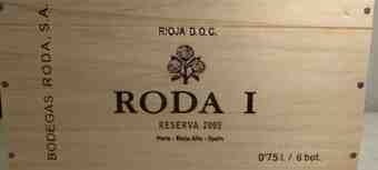 Bodegas Roda Roda Reserva 2005