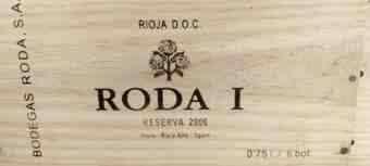 Bodegas Roda Roda Reserva 2006