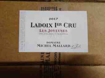 Michel Mallard Ladoix 1er Cru Les Joyeuses 2017