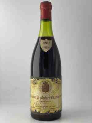 Aubry P&F Clos des Ruchottes Chambertin Grand Cru 1967