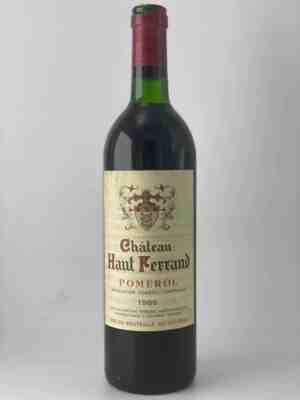 Chateau Haut Ferrand 1986